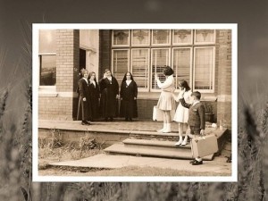 Children and Sisters, Antonian Institute, c.1960.  Source: Daughters of the Divine Zeal.