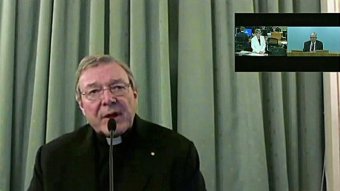 Cardinal George Pell's video testimony from Rome for the Royal Commission.