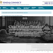 Interactive Child Welfare Timeline