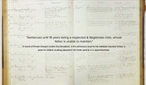 Sally Sara's story includes excerpts from files at State Records of South Australia.